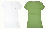Tommy Hilfiger Slim Fit V-neck Women Logo T-shirt