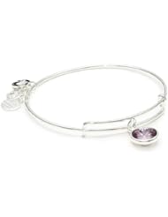 Alex and Ani "Bangle Bar" Birthstone Expandable Wire in Bangle Bracelet