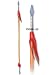 Long Weapon - Wax Wood Double Headed Spear