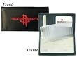 Houston Rockets Embroidered Leather Checkbook Cover - Basketball Sports Merchandise