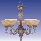 Maxim Chandeliers Mid Sized Venice Spanish Gold