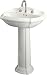 Bathroom Sink Pedestal by Kohler - K-2221-4 in Cashmere