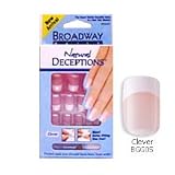 Kiss Broadway Natural Deceptions French Nail Kit, Clever - 2 Packs