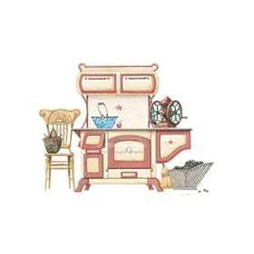 Cookin' with Coal by Lisa Danielle. LAMINATED. 6.80 inches width by 5.09 inches height. Highest Quality Art Poster Print