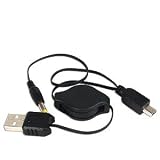 Retractable USB to PSP Link/Power Cable