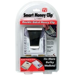 AS SEEN ON TV Smart Money Clip (R) by Storus(R) Double Sided SMARTMONEYCLP