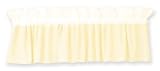 SEERSUCKER & PIQUE - WINDOW VALANCE - YELLOW