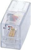 SANWA SUPPLY TEL-EX64CNF フェライトコア内蔵中継アダプタ