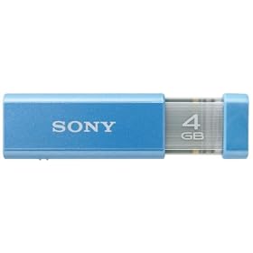 SONY �m�b�N�X���C�h��USB�������[ �|�P�b�g�r�b�g 4GB �A�C�X�u���[ �L���b�v���X USM4GL-L