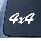 4 X 4 - Car, Truck, Notebook, Vinyl Decal Sticker 1000 | Vinyl Color: White by NS-FX