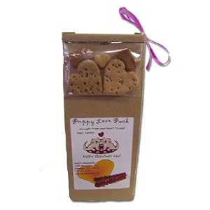 home made organic valentines day dog treats