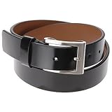 Allen-Edmonds Men's Thayer Belt (Black Polished 38.0 OT)