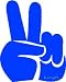 Peace Auto Glass Sticker