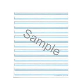 Brightlines Paper Blue Narrow 3/8 14-lines per page (3 tablets)