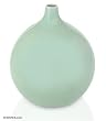 Celadon ceramic vase, 'Jade Balloon'