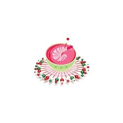 Talisman Designs Party Picks with Tray 30, Holiday