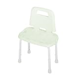 Product details for Cosco Ability Care Adjustable Bath/Shower Chair with Back, Seafoam