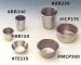 Baba Cup Extra-Thick 18 Gauge Aluminum 1-1/2 Top x 2 High