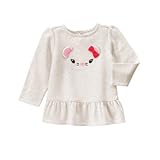 GYMBOREE(ジンボリー) マウス トップ オートミール トップス長袖シャツ 18～24ヶ月【並行輸入】