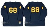 University of Michigan Navy Blue #68 Throwback Jersey