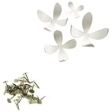 Umbra Set of 25 Wallflowers, White