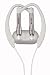 Sony MDR-EX 81 SLW geschlossener Clip On-Kopfhörer weiß