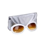 Lorifina Collection White Hot Sunglasses wiht Silver Clutch Purse (Doll Accessories)