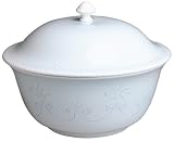 Lenox Swedish Lodge Bone China Round Covered Casserole Dish