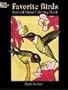 Favorite Birds Stained Glass Coloring Book (Dover Nature Stained Glass Coloring Book)