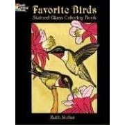 Favorite Birds Stained Glass Coloring Book (Dover Pictorial Archives)
