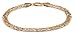 Jewelry : 14k Yellow Gold 5mm Oval Italian Byzantine Bracelet, 7"