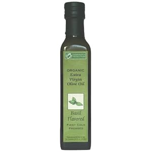 Lago di Garda Organic Basil Flavored Extra Virgin Olive Oil, 8.5 oz. by Lago di Garda