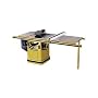 Powermatic 1660807K Model 66 10-inch Left Tilt 5 Horsepower Cabinet Saw with 50-Inch Accu-Fence, 2 Cast Iron Extension Wings,Table Board, and Legs, 460-Volt 3 Phase