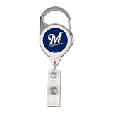 Milwaukee Brewers Retractable Premium Badge Holder