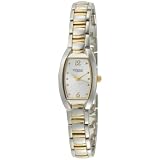Caravelle by Bulova Womens 45L116 Silver White
