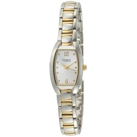 Caravelle by Bulova Womens 45L116 Silver White Dial Bracelet