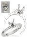 Radiant Diamond Solitaire Engagement Ring 14k White-Gold ( 1.14 Ct G VS1 )