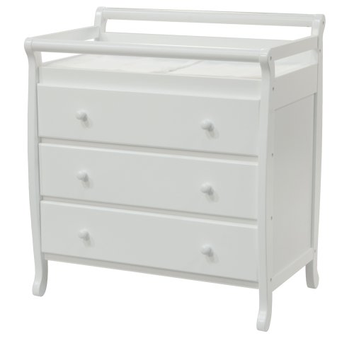 DaVinci Emily Three Drawer Changer - White