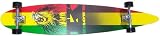 Krown Rasta City Surf Longboard Skateboard