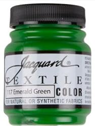 Jacquard 2.25oz #117 Jtc-emerald Green Textile Colors