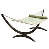 Hatteras Hammocks SAR-WICK-A Wicker Roman Arc Wicker Stand