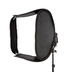 Delamax Easy Folder-Softbox 60 x 60cm mit Halterung f�r Kompaktblitzger�te - z.B. Canon Speedlite, Nikon Speedlight