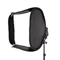 Delamax Easy Folder-Softbox 60 x 60cm mit Halterung f�r Kompaktblitzger�te - z.B. Canon Speedlite, Nikon Speedlight