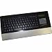 88KEY USB Wrls Touchpad Keyboard Black with LCD