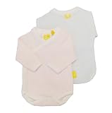 Review Tiny Dee  / Stripe Crossover Baby Bodysuit 3-5lb Pink