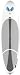 BIC Sport ACS Stand-Up Paddleboard (11-Feet 4-Inch, White/Grey)