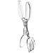 NorthWest Enterprises NW7021-6 High Quality Plastic Salad Tong, 11-1/2" Length, Clear (Case of 6)