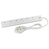 Review LINDY 4002888301459 / UK Mains 6 Way Mains Extension Lead, 2m