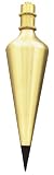 General Tools 800 10 10 Ounce Brass Plumb Bob