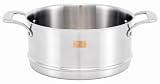 Marco Pierre White Stainless Steel with Copper Base 24cm Steamer Insert  from BEKA (UK) LTD